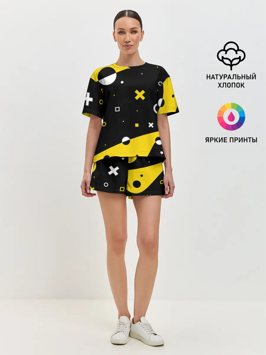 Женская пижама с шортами / ФИГУРКИ