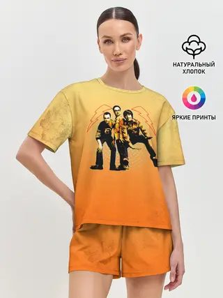 Женская пижама с шортами / The Big Bang Theory Guys