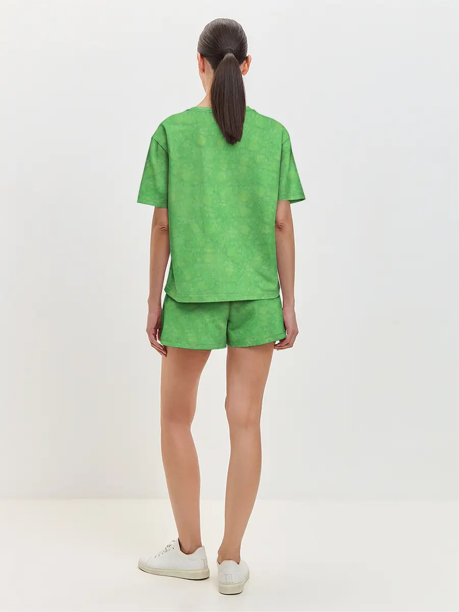 Женская пижама с шортами / Дракоша-геймер