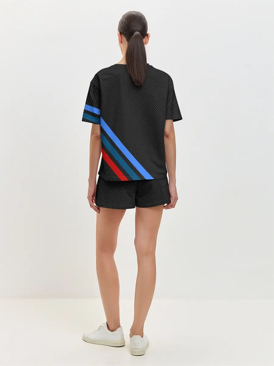 Женская пижама с шортами / BMW POWER CARBON