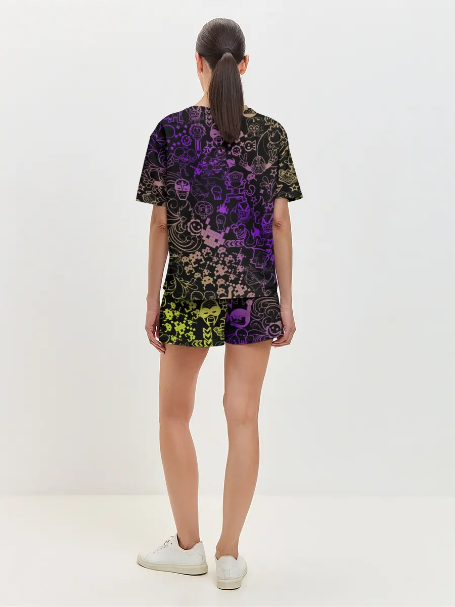 Женская пижама с шортами / Игры