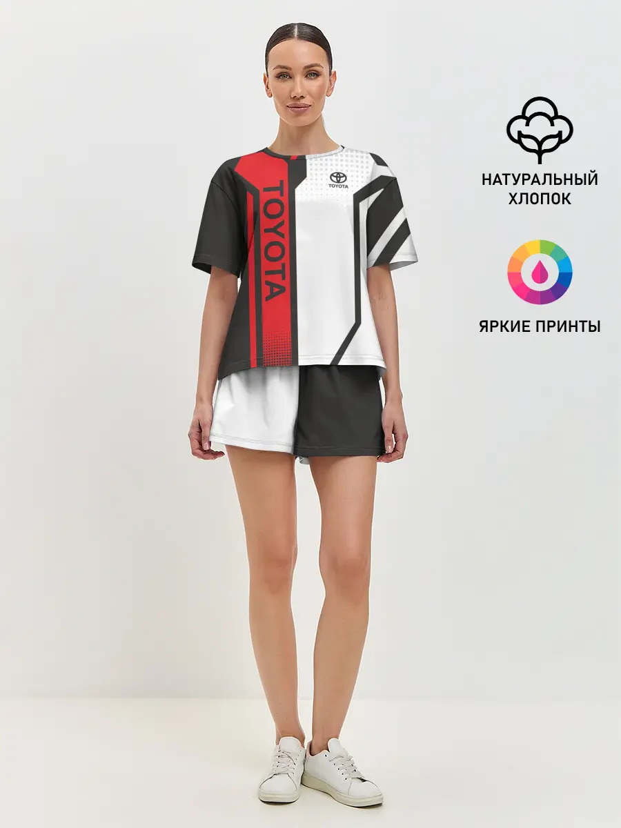 Женская пижама с шортами / Toyota Driver team