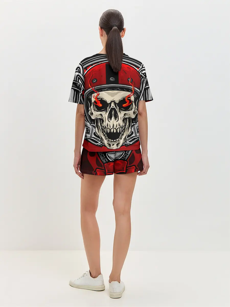 Женская пижама с шортами / Megadeth