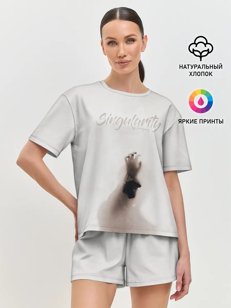 Женская пижама с шортами / BTS