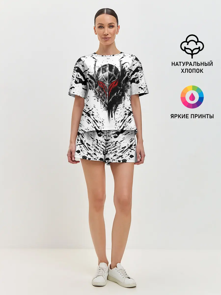 Женская пижама с шортами / BERSERK tattoo