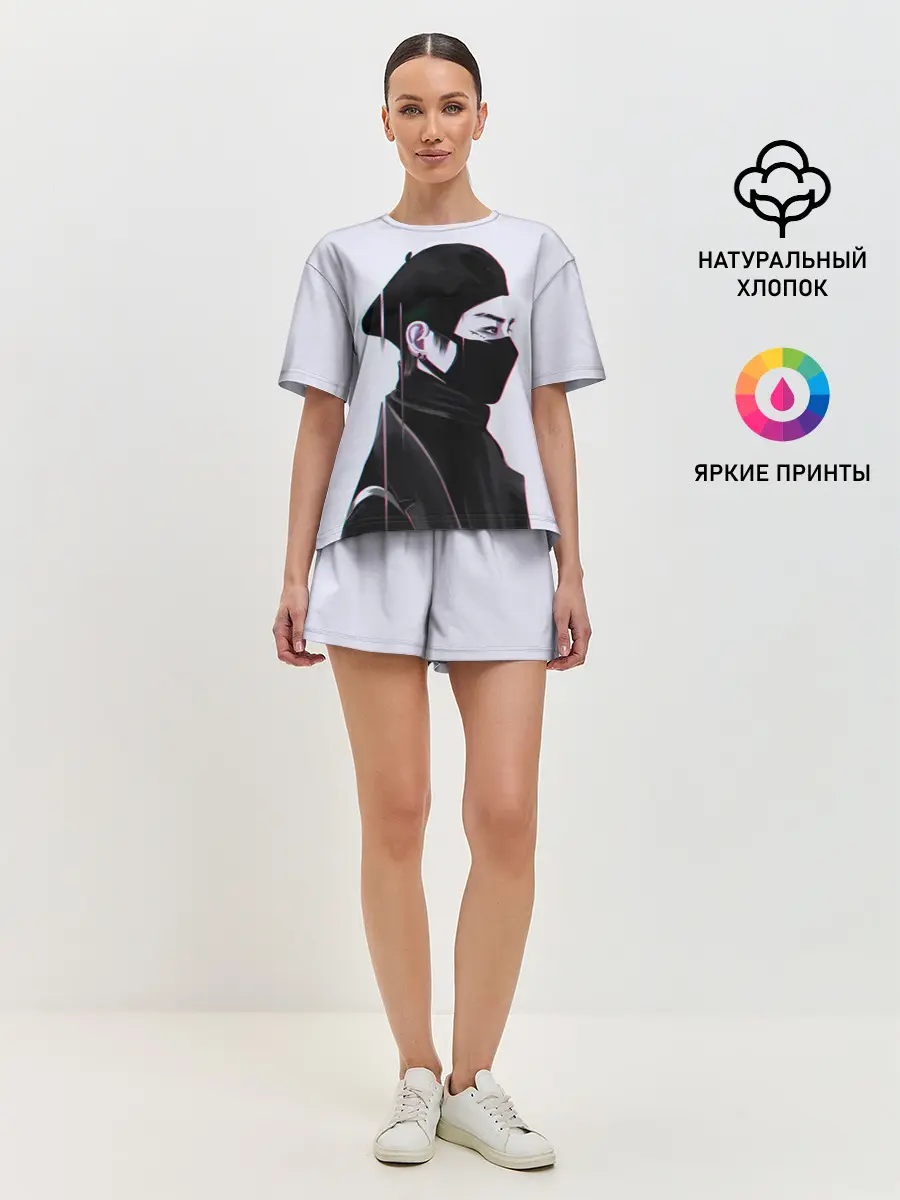 Женская пижама с шортами / BTS