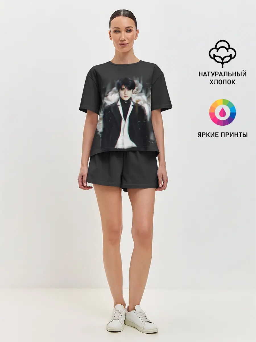 Женская пижама с шортами / BTS