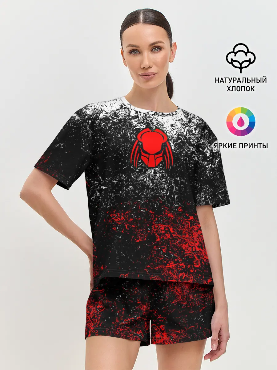 Женская пижама с шортами / Predator