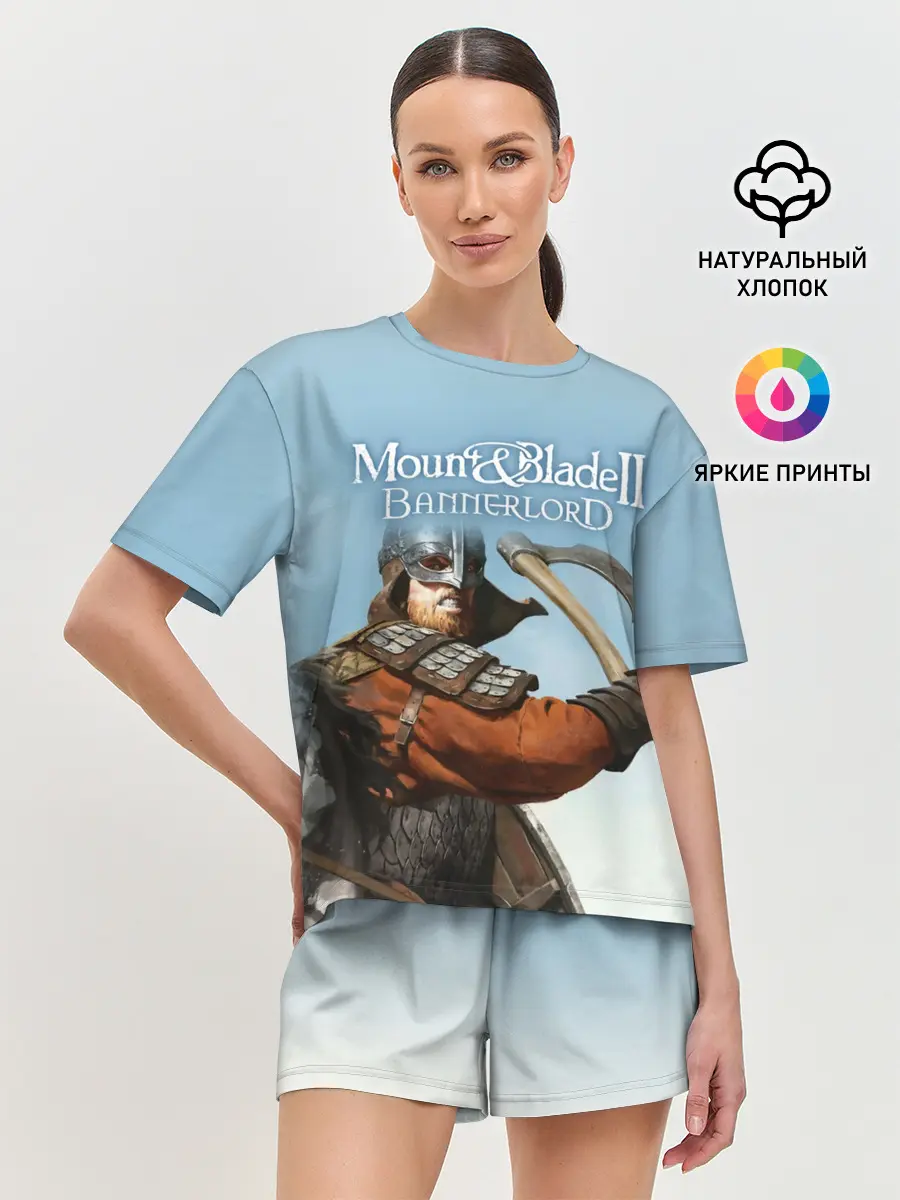 Женская пижама с шортами / Mount and Blade 2