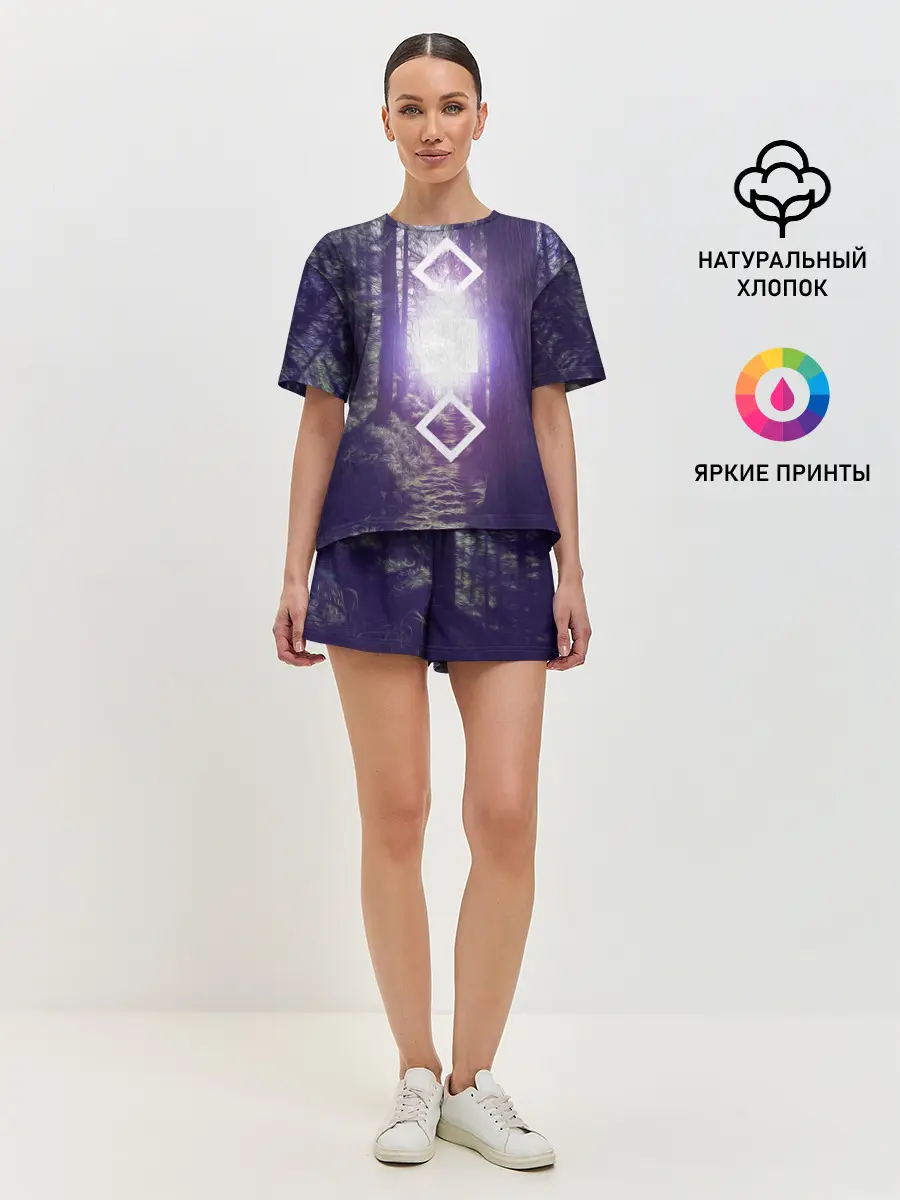 Женская пижама с шортами / ИСТОЧНИК СВЕТА