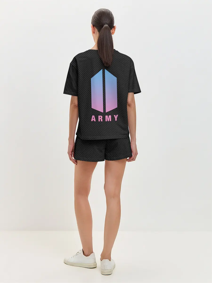 Женская пижама с шортами / BTS Suga