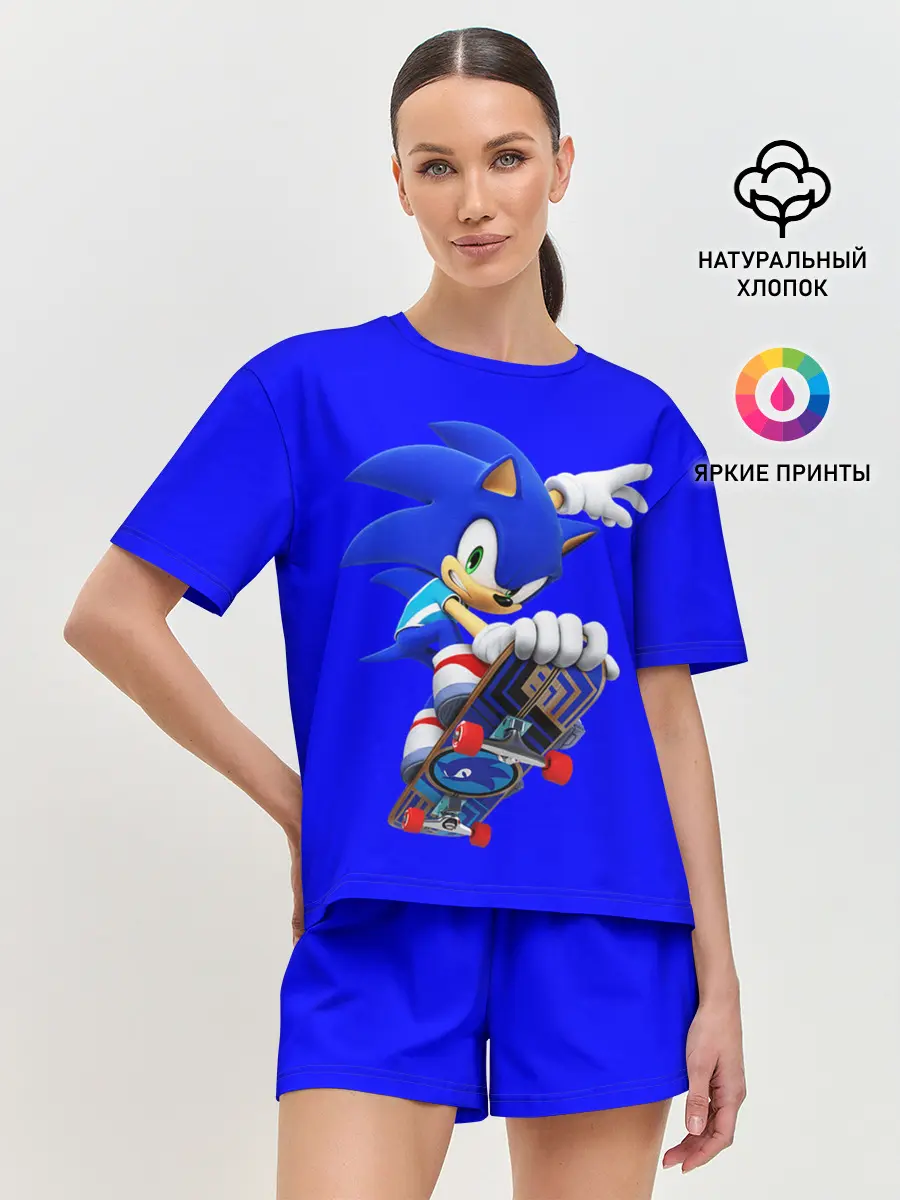 Женская пижама с шортами / SONIC
