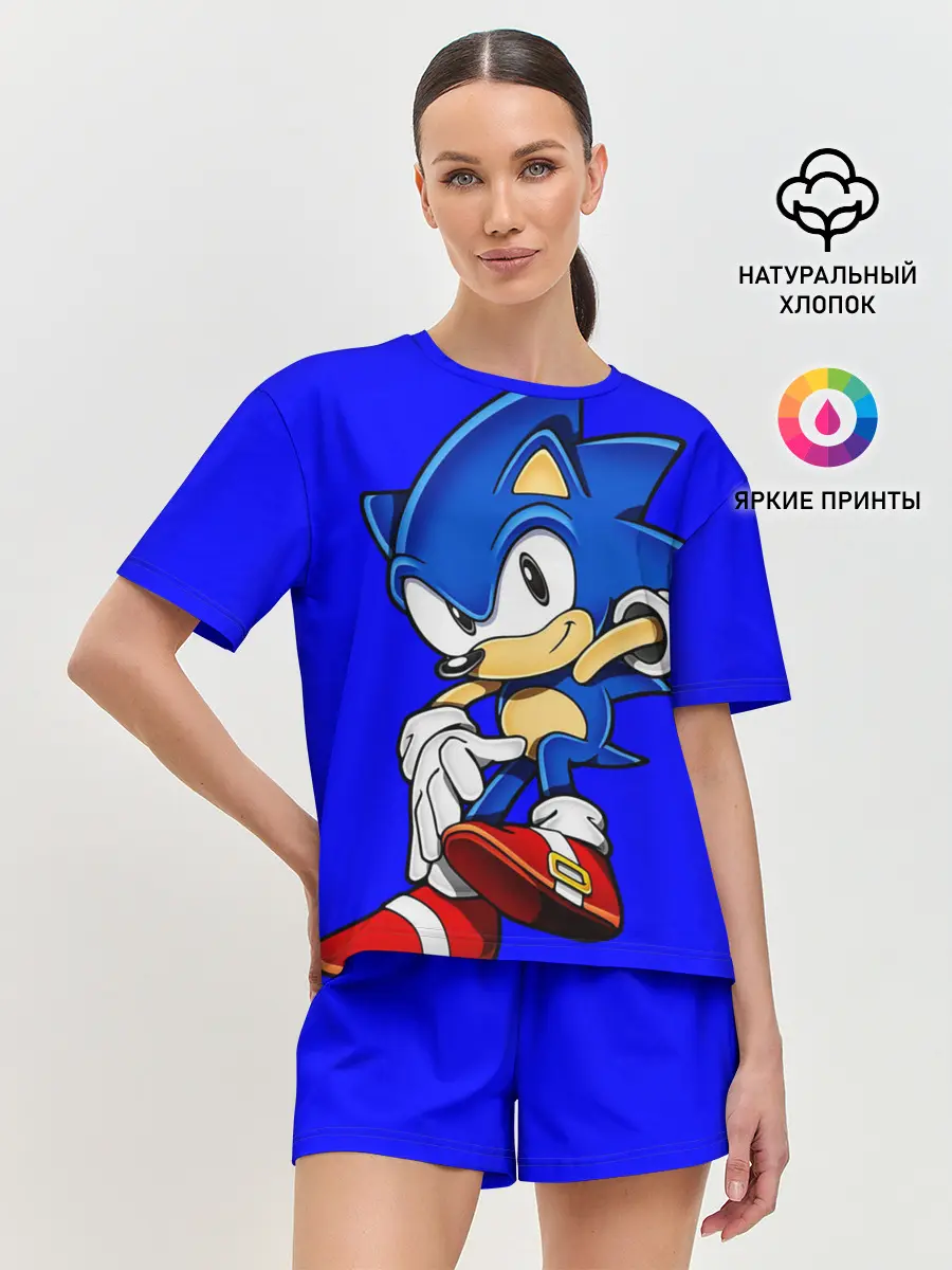 Женская пижама с шортами / SONIC