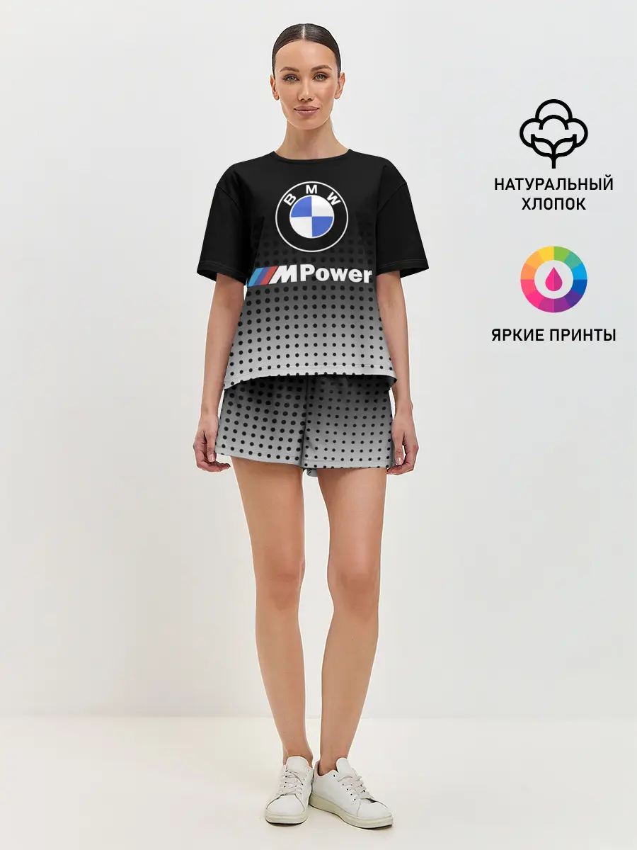 Женская пижама с шортами / BMW