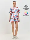 Женская пижама с шортами / РОССИЯ УЗОР