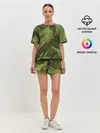 Женская пижама с шортами / КАМУФЛЯЖ BROWN