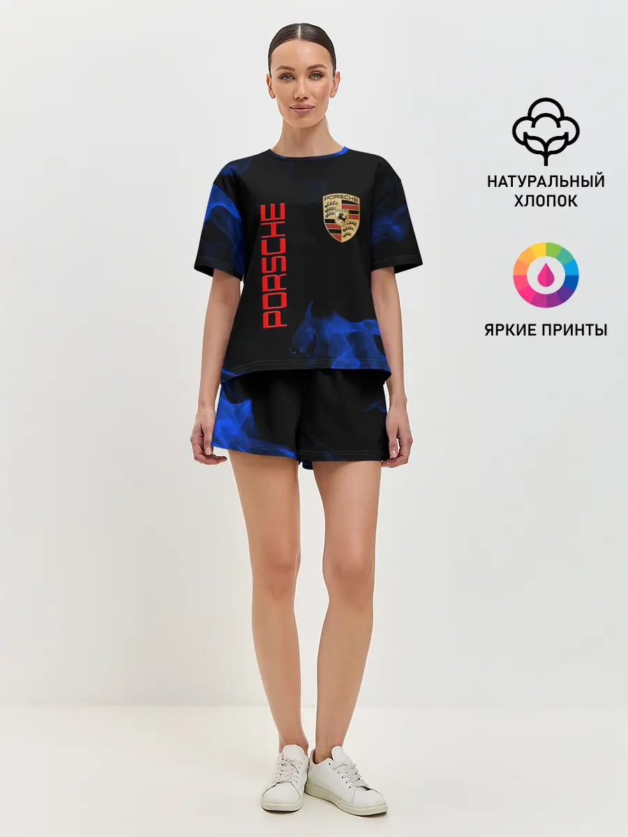 Женская пижама с шортами / porsche