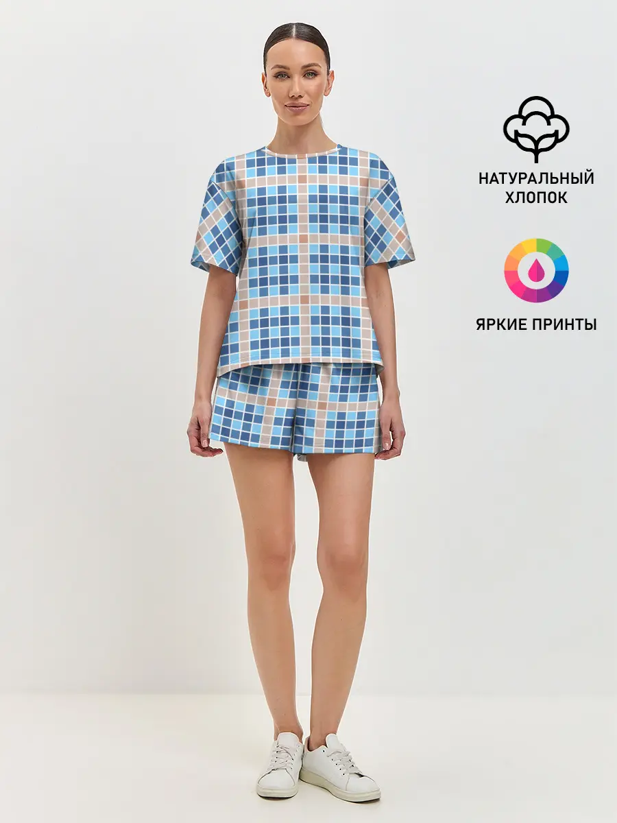 Женская пижама с шортами / Костюм Тренера