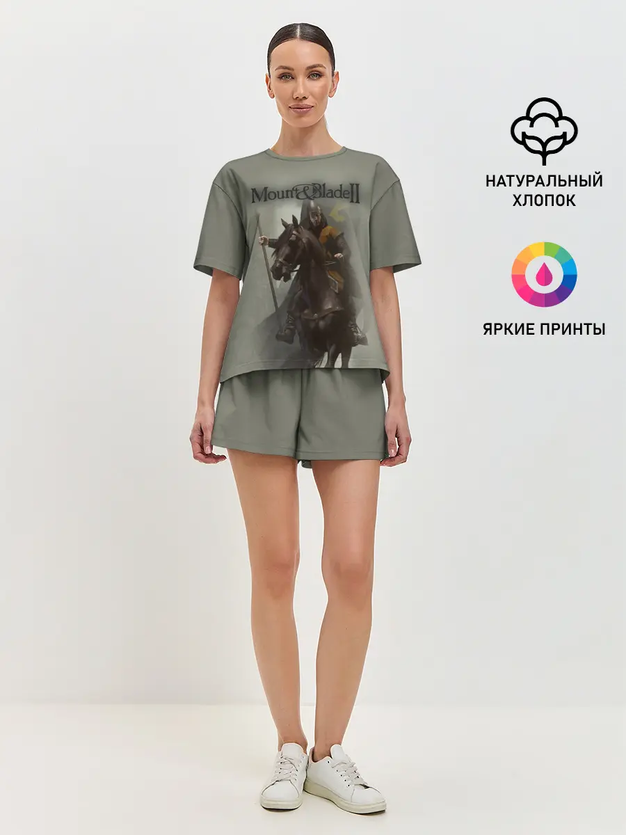 Женская пижама с шортами / Mount and Blade 2
