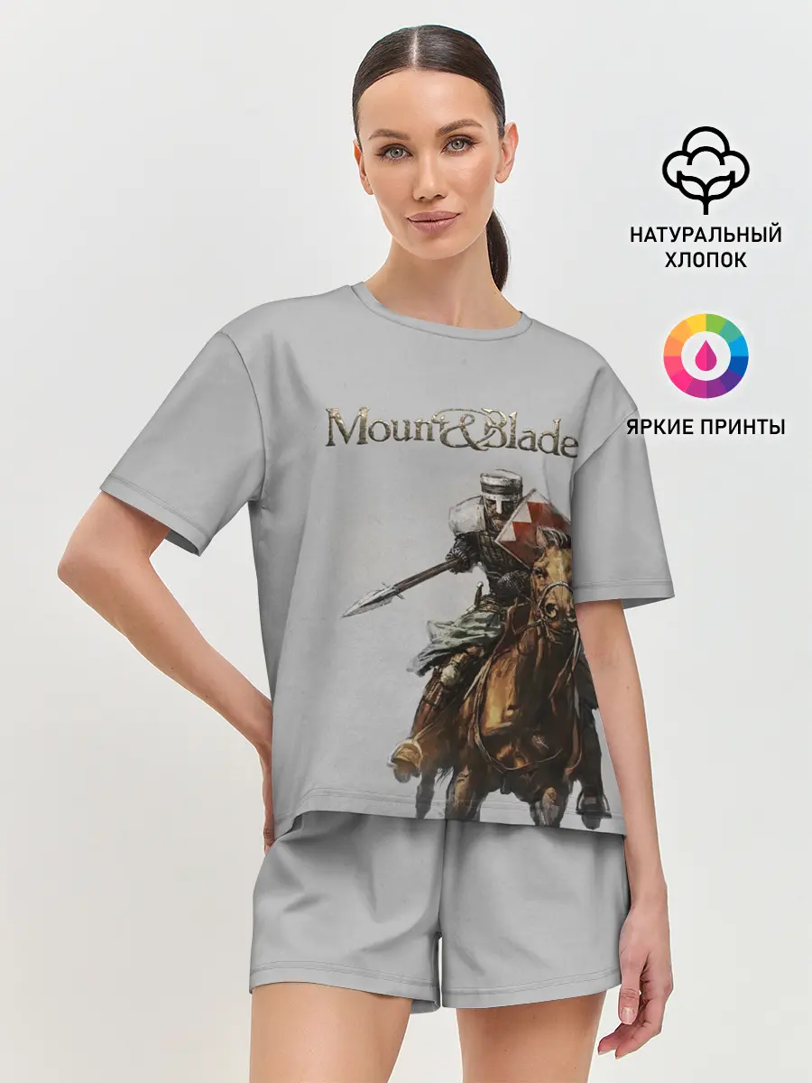 Женская пижама с шортами / Mount and Blade