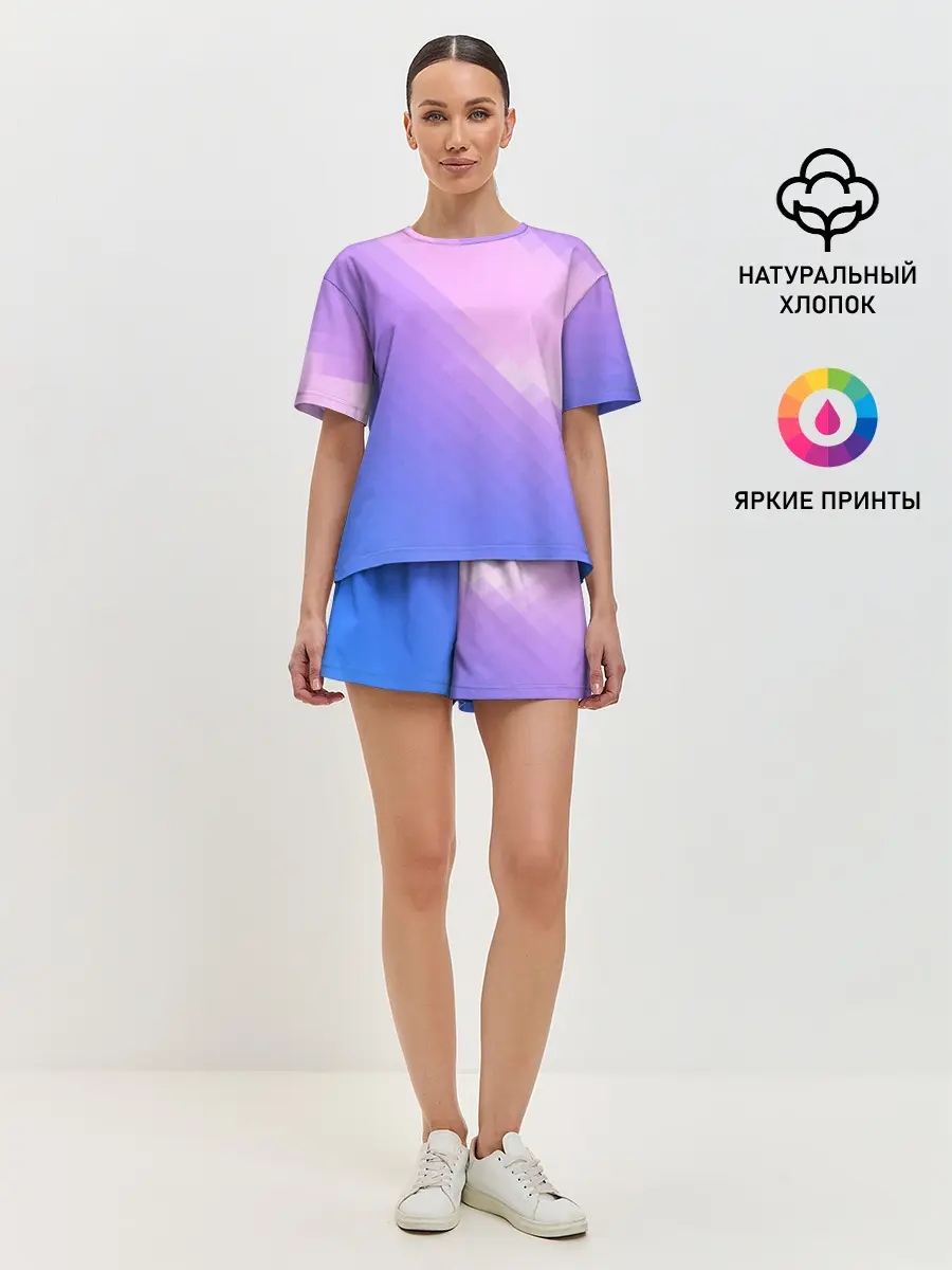 Женская пижама с шортами / Пикси