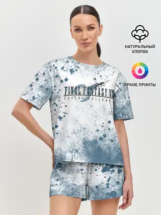 Женская пижама с шортами / Final Fantasy VII Remake