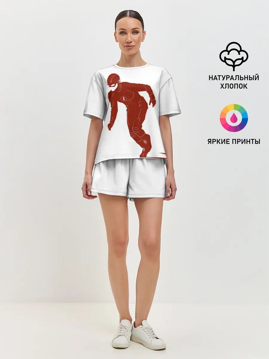 Женская пижама с шортами / The Flash