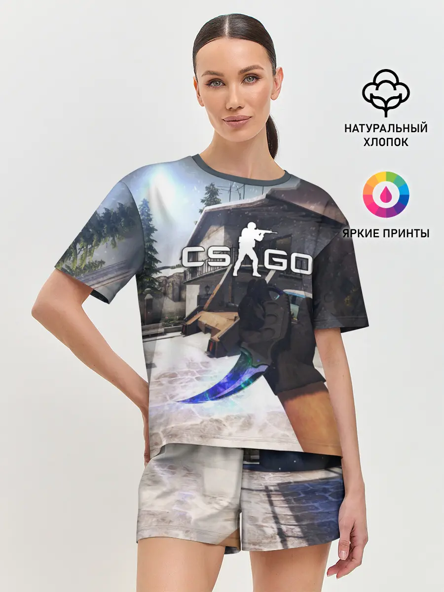 Женская пижама с шортами / CS:GO