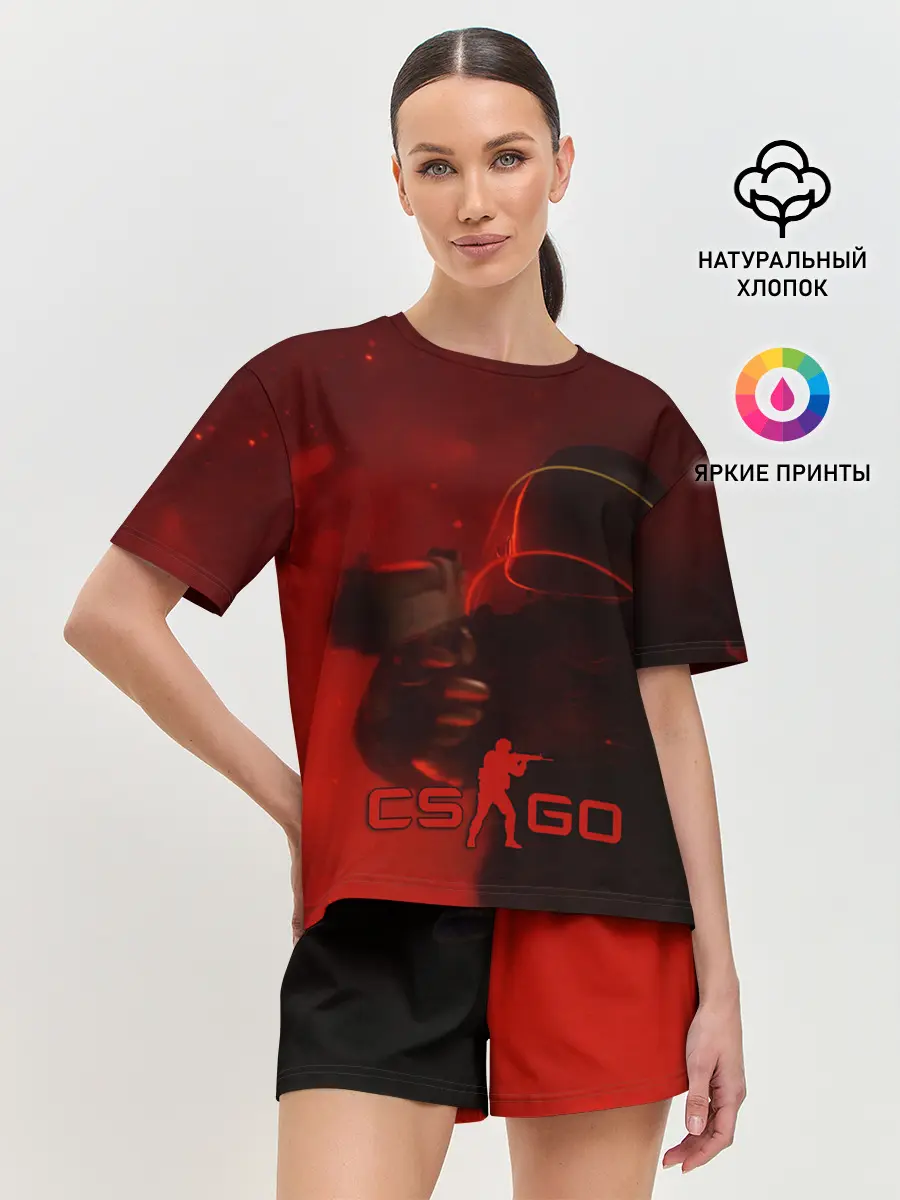 Женская пижама с шортами / CS:GO