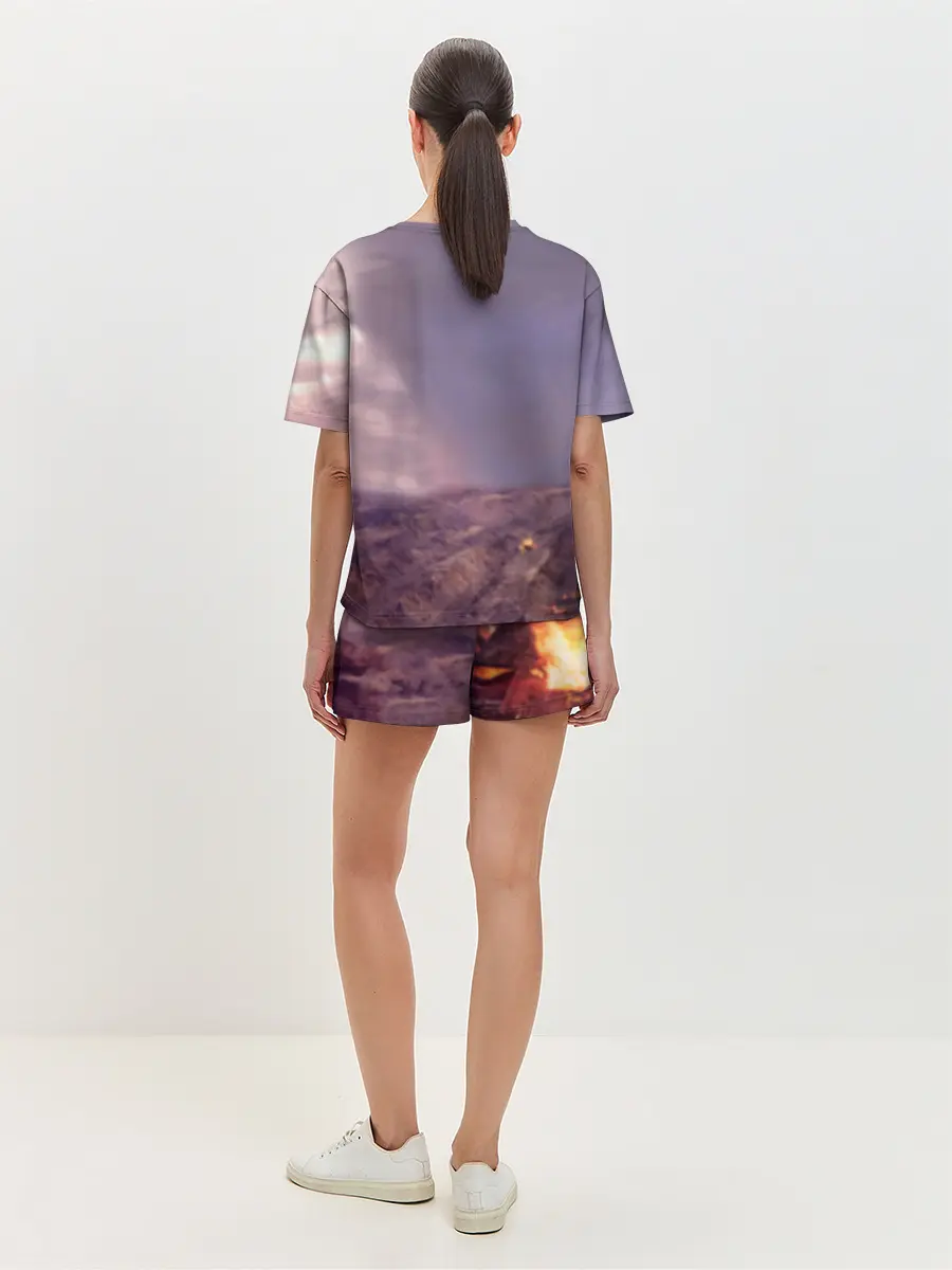 Женская пижама с шортами / Танк