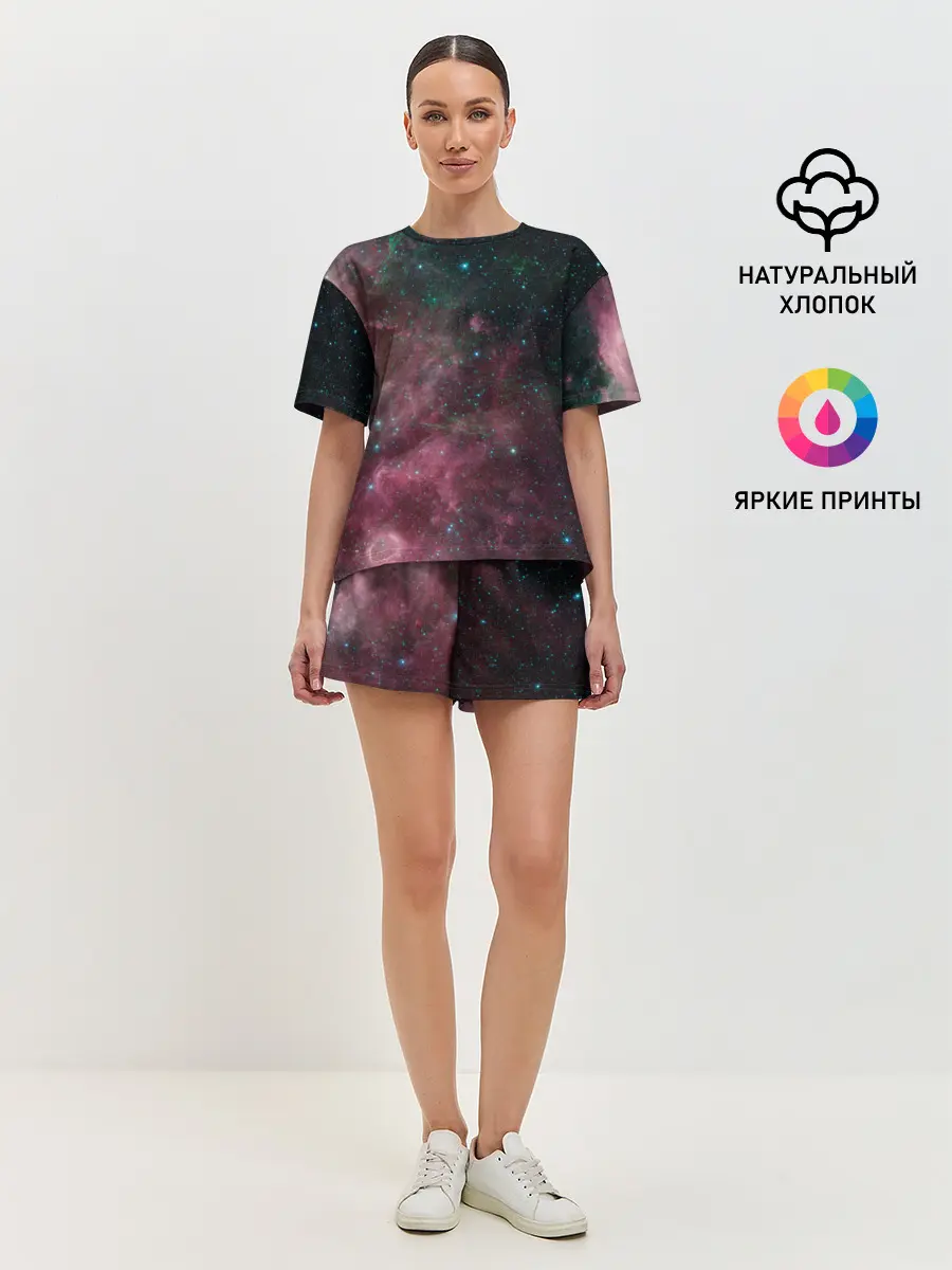 Женская пижама с шортами / Birth and death of stars