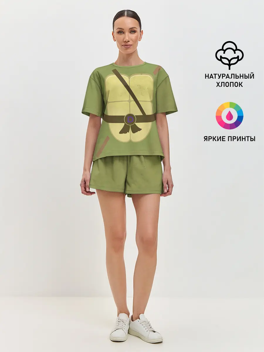 Женская пижама с шортами / ДОНАТЕЛЛО