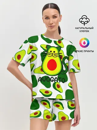 Женская пижама с шортами / Avokado