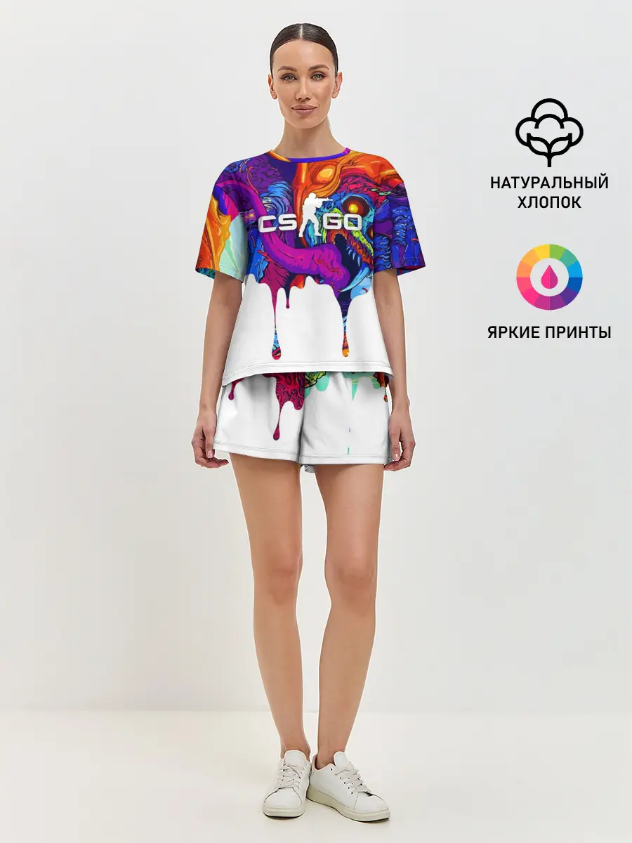 Женская пижама с шортами / CS GO HYPER BEAST