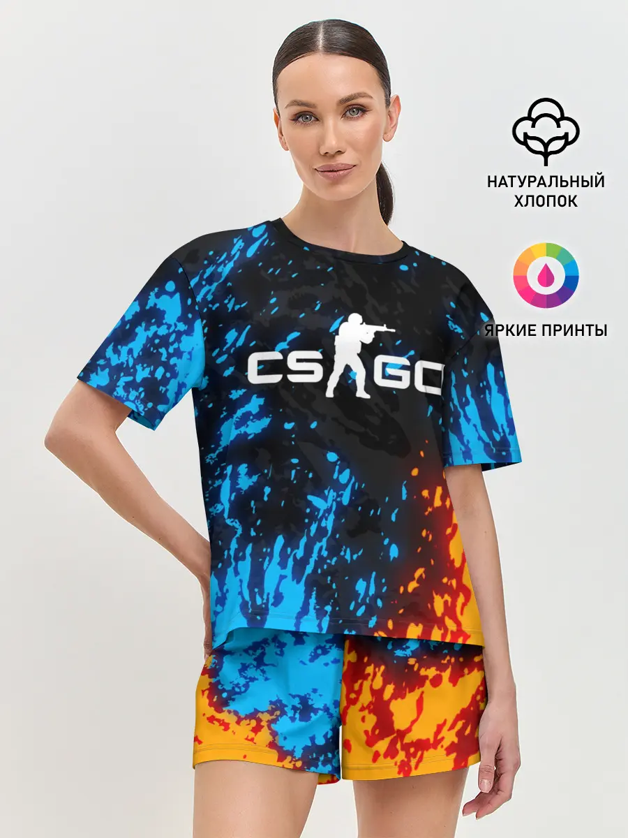 Женская пижама с шортами / CS GO