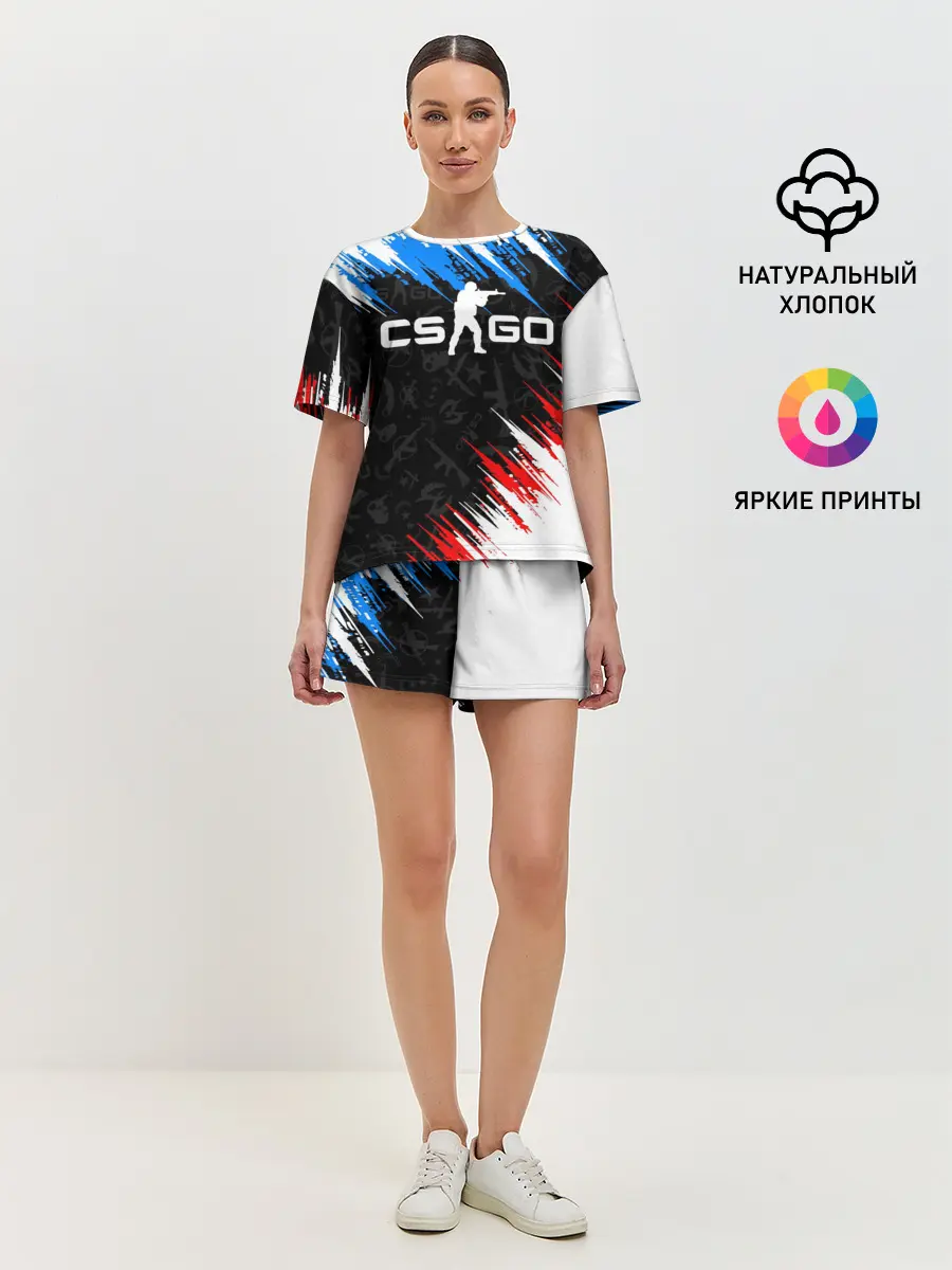 Женская пижама с шортами / CS GO