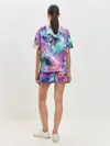 Женская пижама с шортами / Color splashes