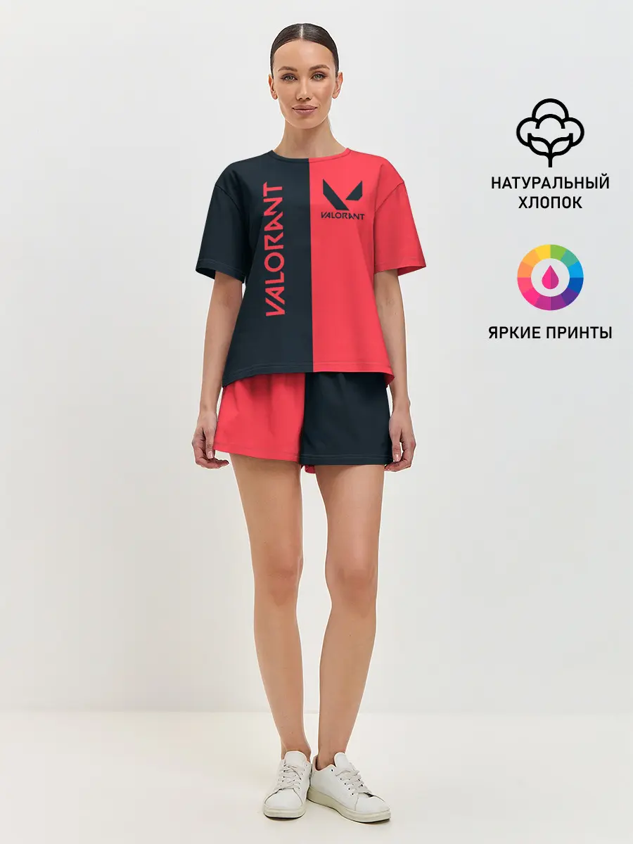 Женская пижама с шортами / VALORANT | ВАЛОРАНТ
