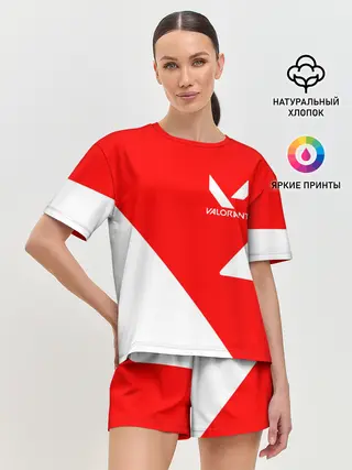 Женская пижама с шортами / VALORANT
