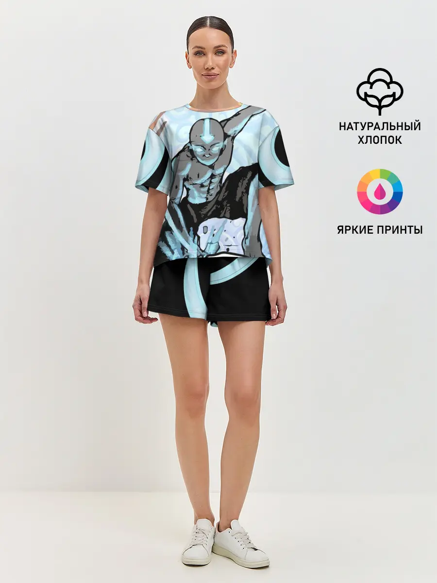 Женская пижама с шортами / Аватар Легенда об Аанге