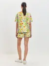 Женская пижама с шортами / Летний Орнамент