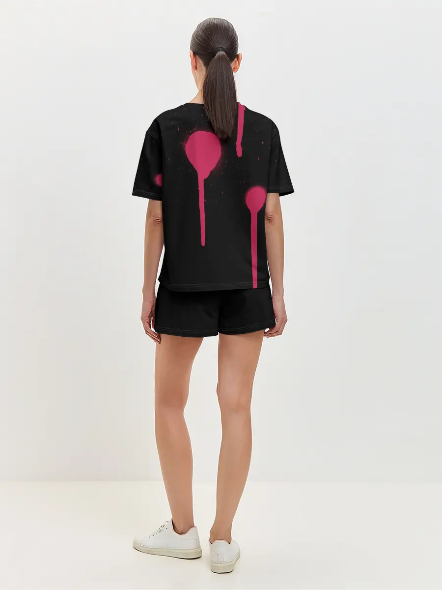 Женская пижама с шортами / Вандалы арт