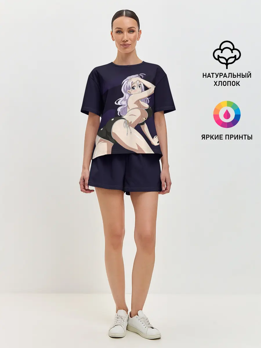 Женская пижама с шортами / Миражанна