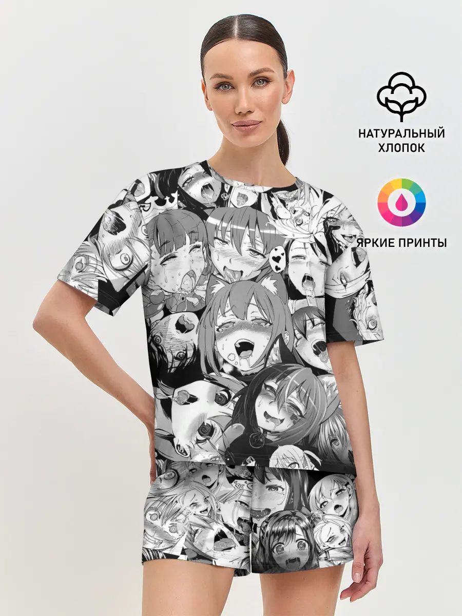 Женская пижама с шортами / СЕНПАЙ / SENPAI