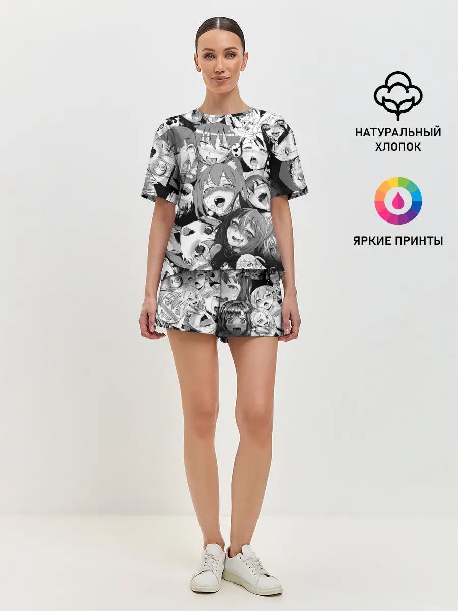 Женская пижама с шортами / СЕНПАЙ / SENPAI