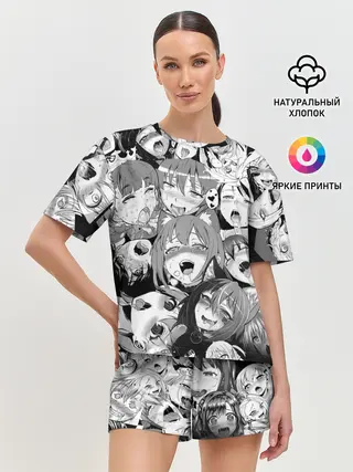 Женская пижама с шортами / СЕНПАЙ / SENPAI