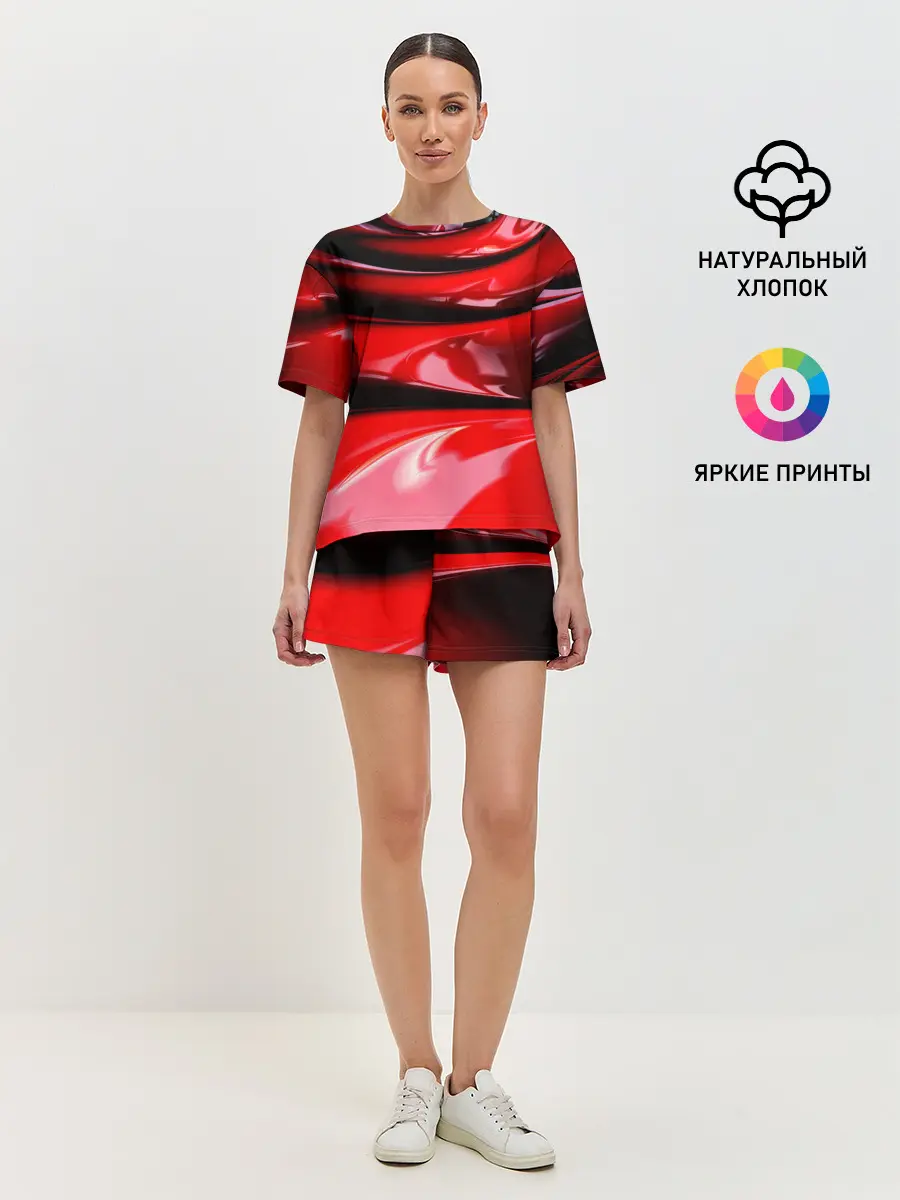 Женская пижама с шортами / ТЕКСТУРА