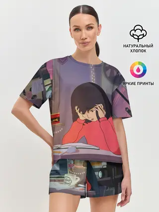 Женская пижама с шортами / Экзамены