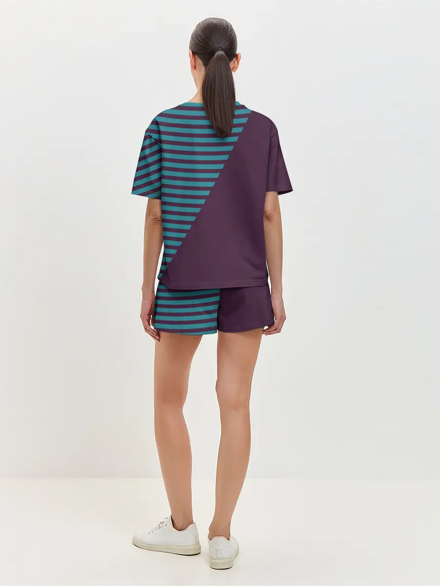 Женская пижама с шортами / texture