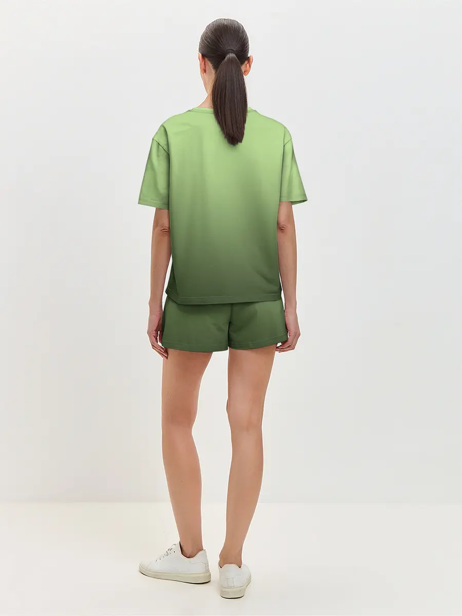 Женская пижама с шортами / Catbus Studio Ghibli Котобус